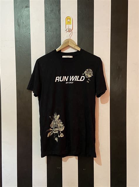 run wild my child givenchy|Givenchy Givenchy run wild my child tee .